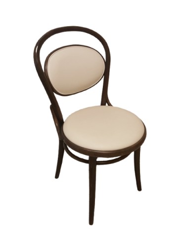 Silla moderna con respaldo alto