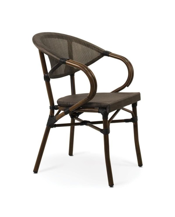 Silla de Exterior Roden Negro - Última Unidad Outlet