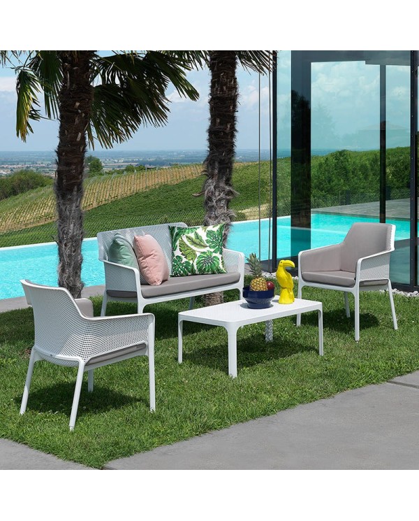 Sillón Net Relax NARDI apilable para exterior