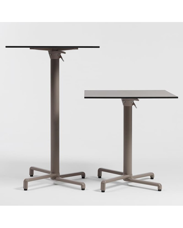 Base Scudo High alta Nardi abatible para exterior
