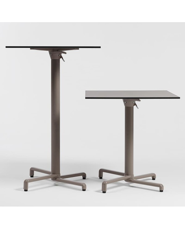 Base Scudo High alta Nardi abatible para exterior