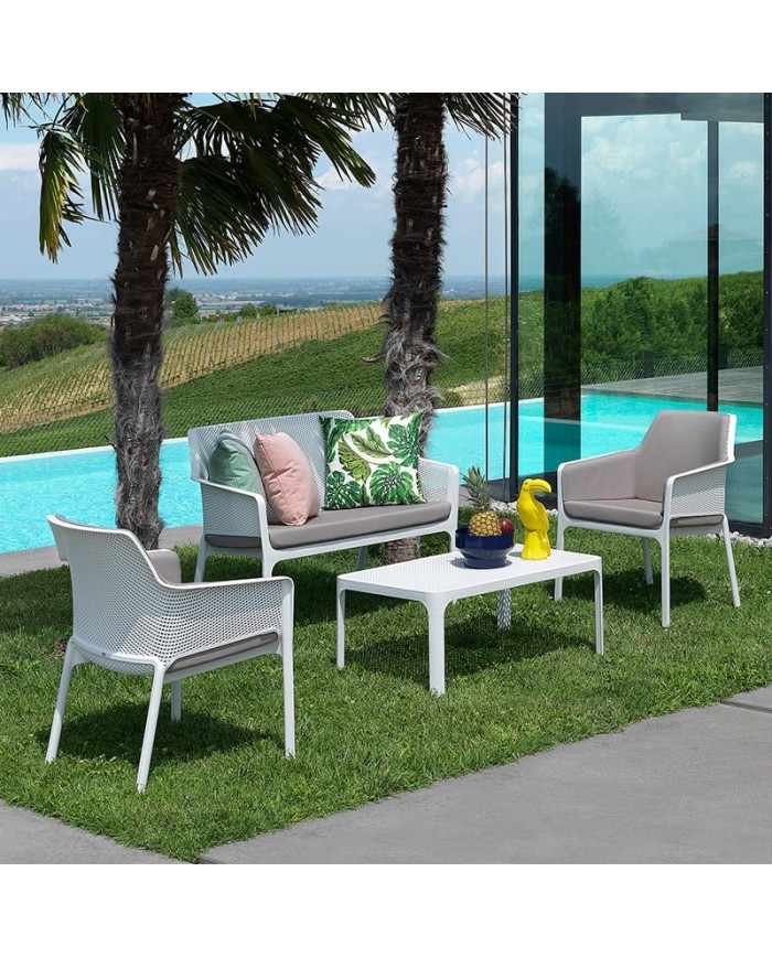 Mesa Net NARDI de 100x60 para jardín y terraza
