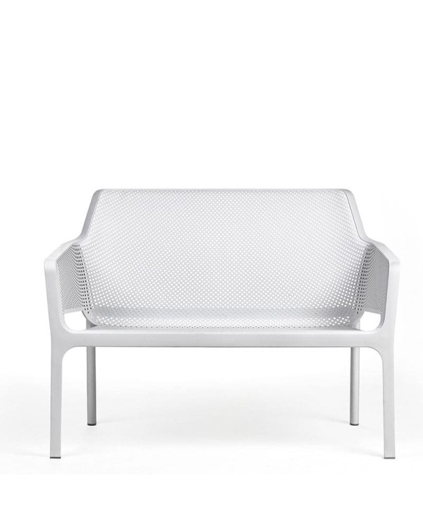 Sofá Net Bench NARDI apilable de dos plazas para exterior