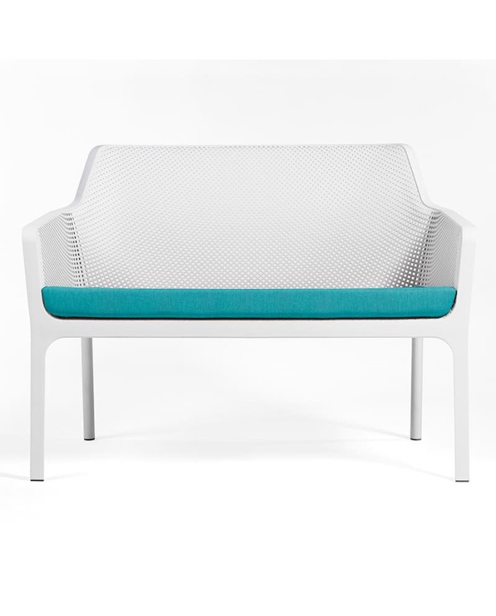 Sofá Net Bench NARDI apilable de dos plazas para exterior