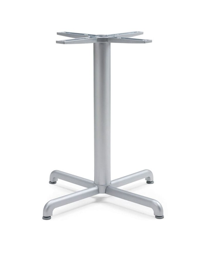 Base de 4 apoyos en aluminio resistente para bares y restaurantes