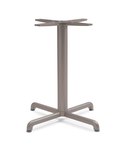 Base Calice Alu NARDI en aluminio para hostelería en terraza y jardín. Para tablero de 60 Ø, 70 Ø, 80 Ø, 60x60, 70x70 y 80x80