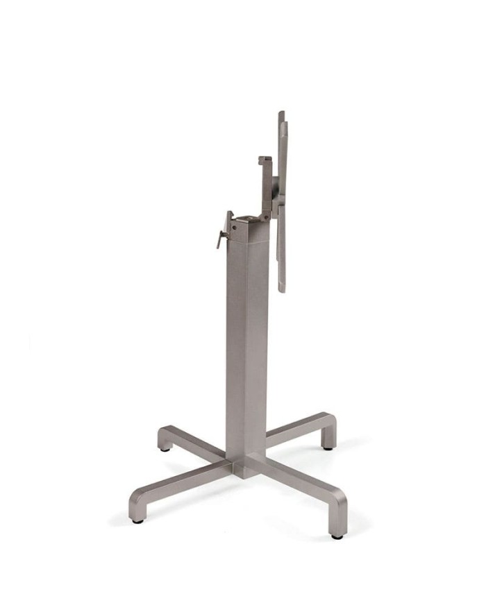 Base plegable de aluminio para hostelería con 4 apoyos