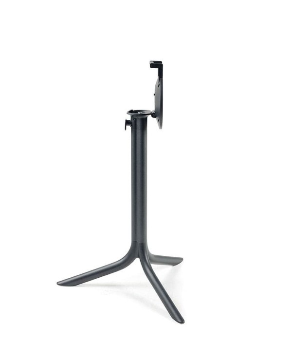 Base plegable de aluminio con 3 apoyos para tablero de 60 Ø y 70 Ø