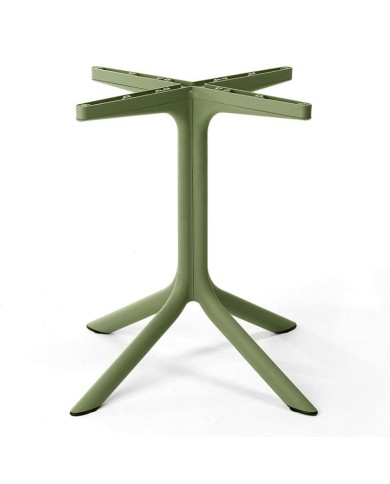 Base de polipropileno con 4 apoyos para exterior, terraza y jardín