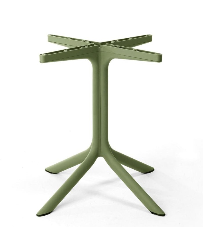 Base de polipropileno con 4 apoyos para exterior, terraza y jardín Base de polipropileno con 4 apoyos para exterior, terraza y jardín