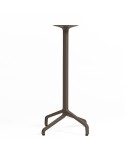 Base Frasca High Fix NARDI en aluminio. Altura 107, para hostelería  en exterior.