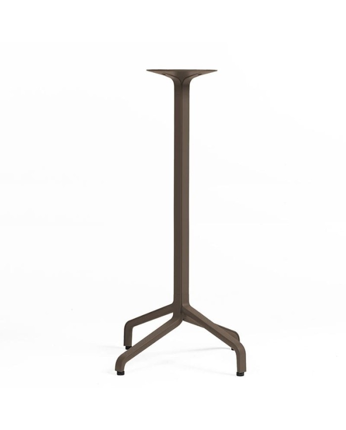 Base Frasca High Fix NARDI en aluminio. Altura 107, para hostelería  en exterior.
