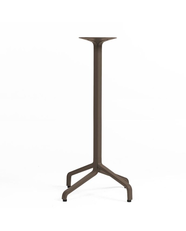Base Frasca High Fix NARDI en aluminio. Altura 107, para hostelería  en exterior.