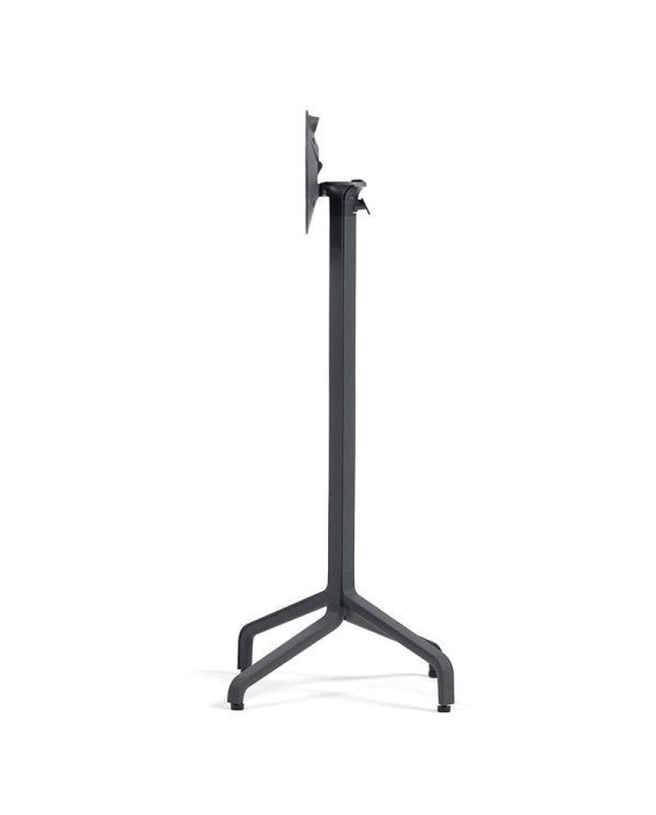 Base alta plegable de Nardi en aluminio para hostelería con 4 apoyos