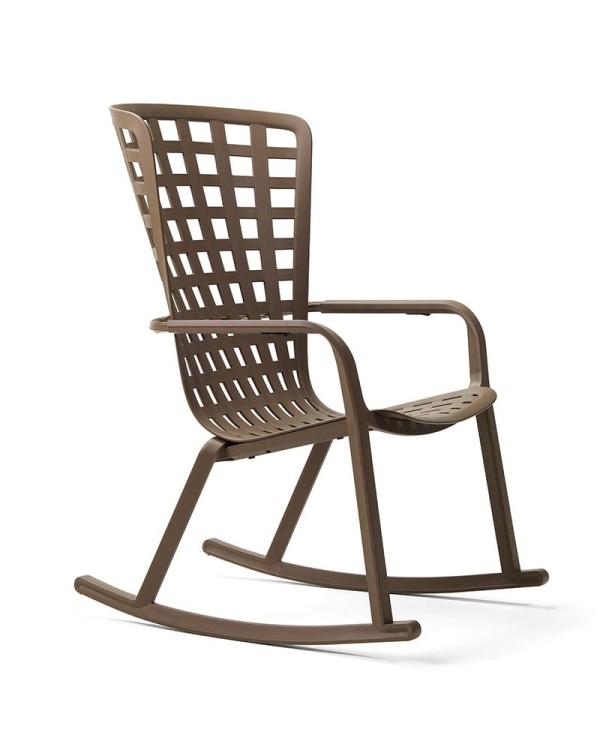 Sillón Folio Rocking Nardi mecedora para terraza y jardín
