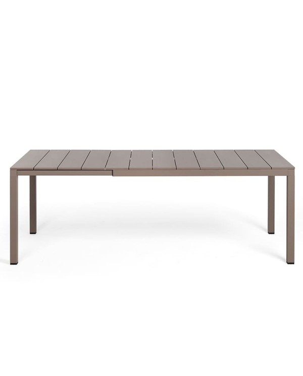Mesa de jardín de 140x85 cm. extensible y opción en medida de 210x100  cm.