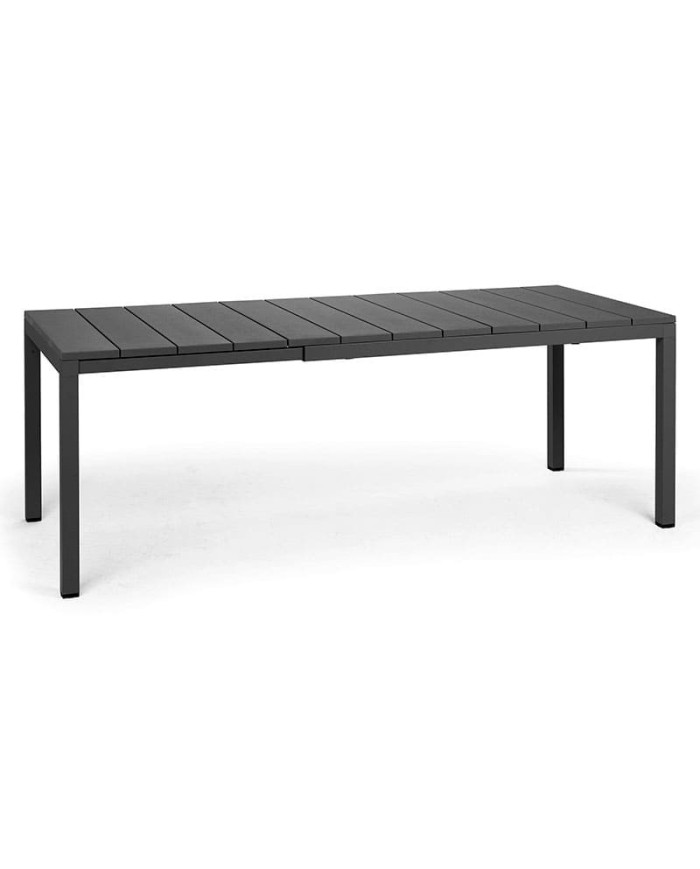 Mesa Rio 140 Nardi extensible para terraza y jardín