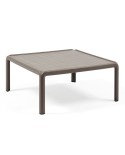 Mesa Komodo Tavolino Nardi en polipropileno con fibra de vidrio de 70x70  para hostelería y hogar para uso exterior