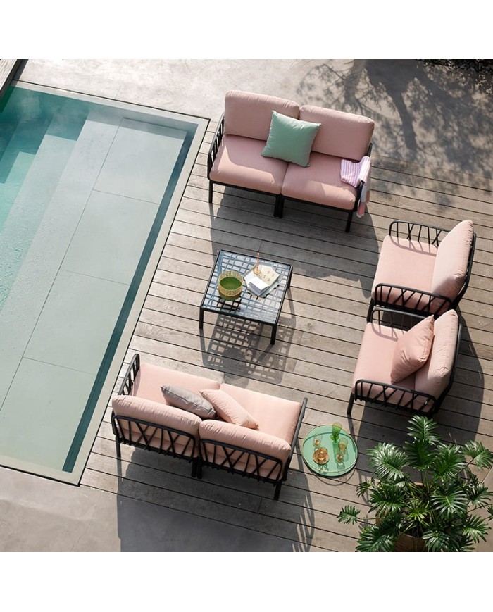 Mesa Komodo Nardi 70x70 cm.