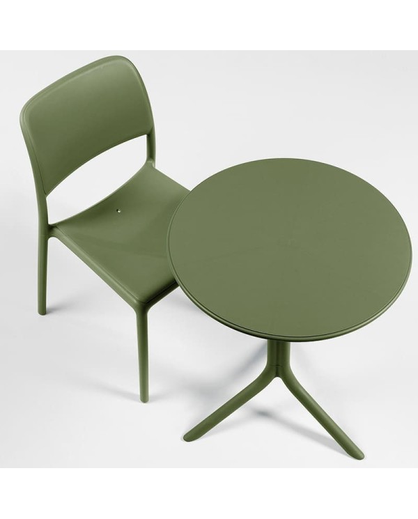 Silla Riva Nardi apilable para hogar, terraza y hostelería