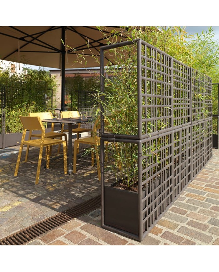 Separador jardinera Sipario 3 NARDI para terraza y jardín