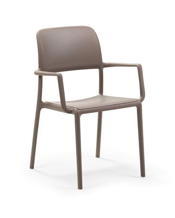 Sillón Riva Nardi apilable para jardín, terraza y hostelería