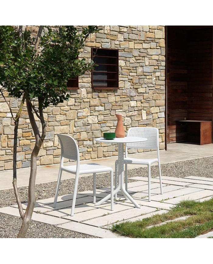 Silla Bora NARDI apilable para terraza y jardín