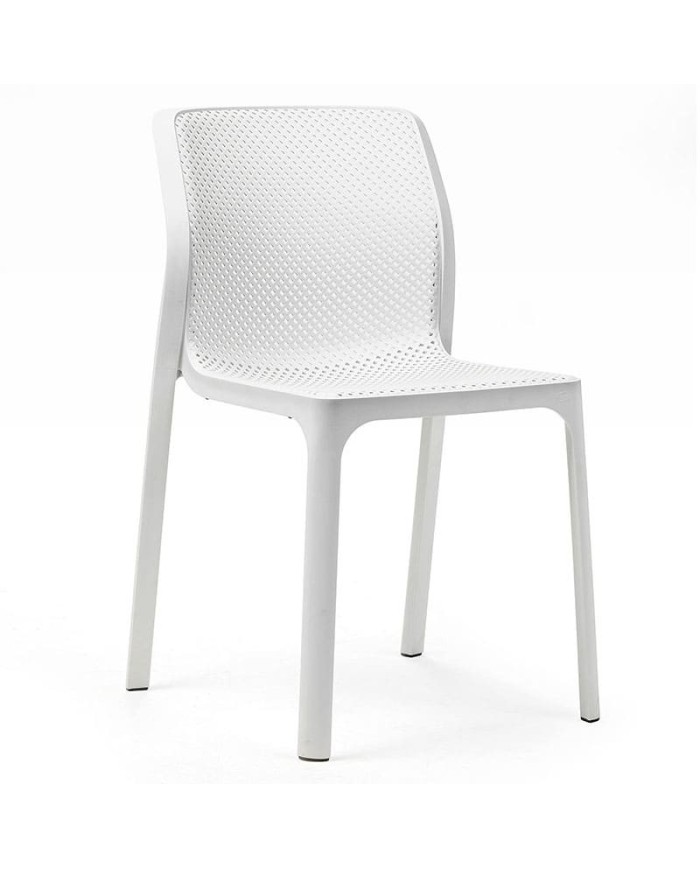 Silla Bit NARDI apilable para exterior