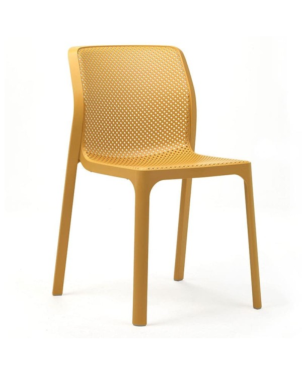 Silla Bit NARDI apilable para exterior