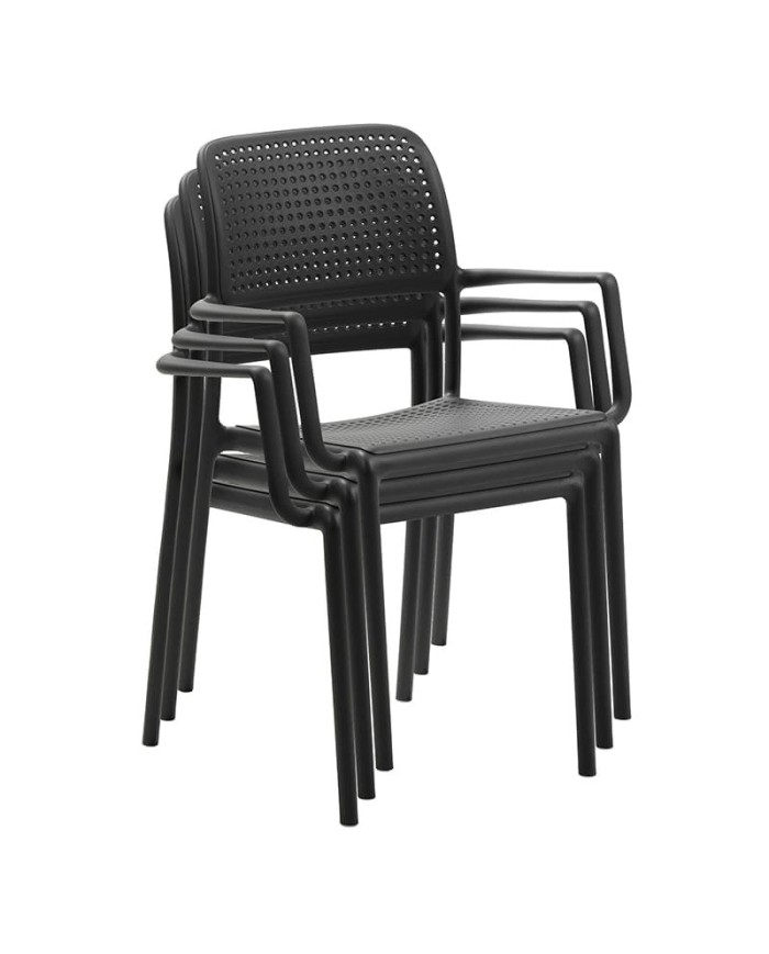 Sillón Bora NARDI apilable para exterior