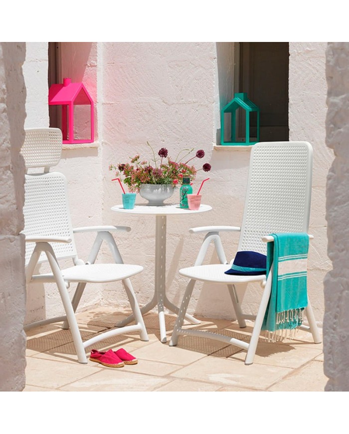 Sillón multiposiciones Darsena Nardi plegable para exterior