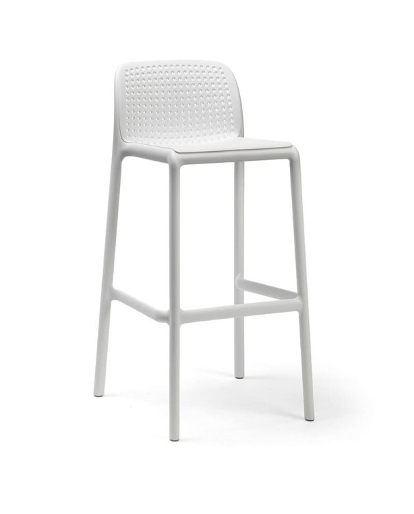 Taburete Lido Nardi apilable para exterior y barra
