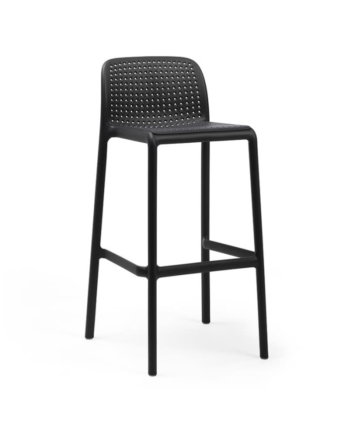 Taburete Lido Nardi apilable para exterior y barra