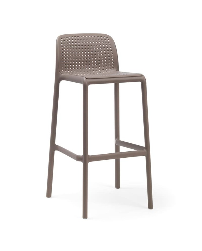 Taburete Lido Nardi apilable para exterior y barra