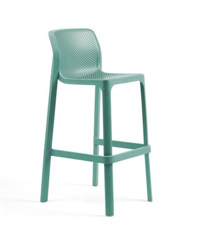 Taburete Net NARDI apilable para barra y exterior
