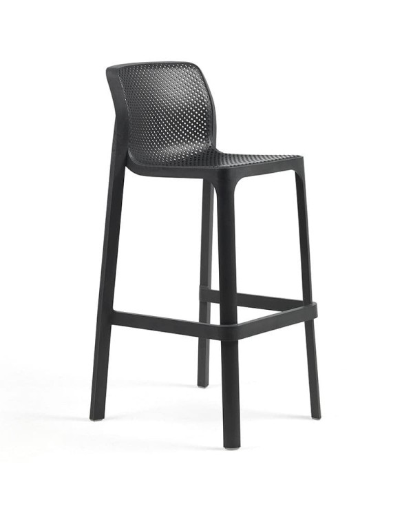 Taburete Net NARDI apilable para barra y exterior