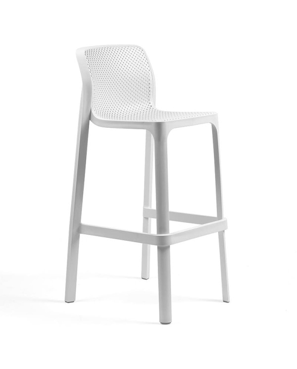 Taburete Net NARDI apilable para barra y exterior