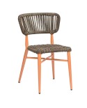 Sillón metálico con rafia sintética ZF36