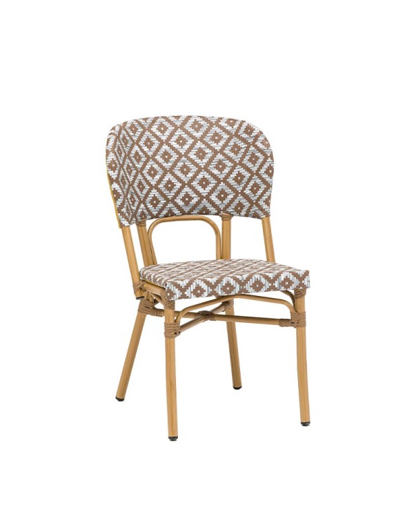 Silla curvada para hostelería y hogar M77