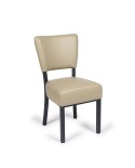Silla curvada en cuerda y tapizada ZB86
