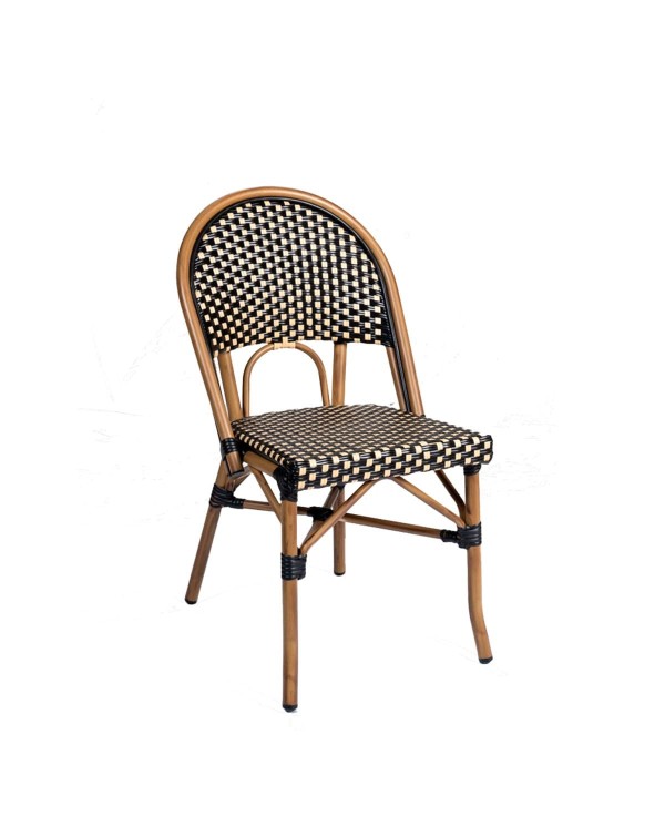 Silla aluminio y médula para terraza ZC30