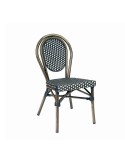 Silla de aluminio con textileno para exterior M80B