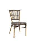 Silla de hostelería industrial de chapa metálica F78