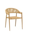 Sillón de aluminio con cuerda para exterior M82C