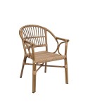 Sillón de aluminio con cuerda para exterior M82C