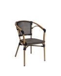 Sillón curvo para cafetería M78D