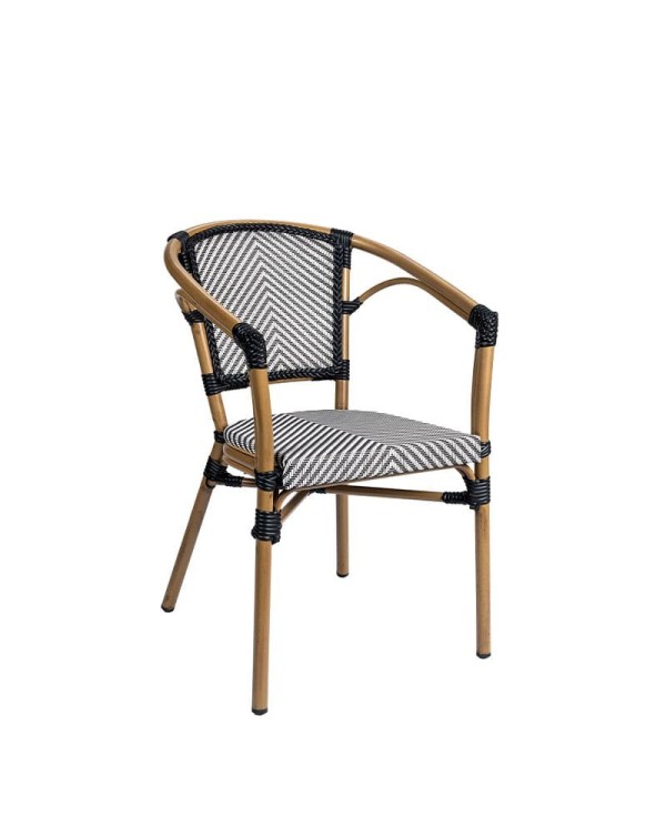 Sillón curvo para cafetería M78D