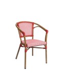 Sillón con respaldo curvado para exterior M78F