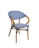 Sillón de aluminio y textileno para exterior ZC63