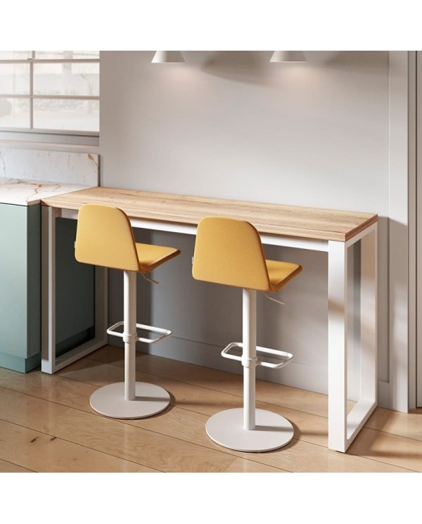Taburete Lemon CANCIO giratorio y elevable para encimera
